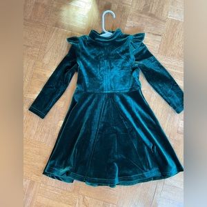 Toddler size 3 Ivy City dress emerald holiday